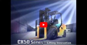 Komatsu CX50 – Gas and Diesel Forklift